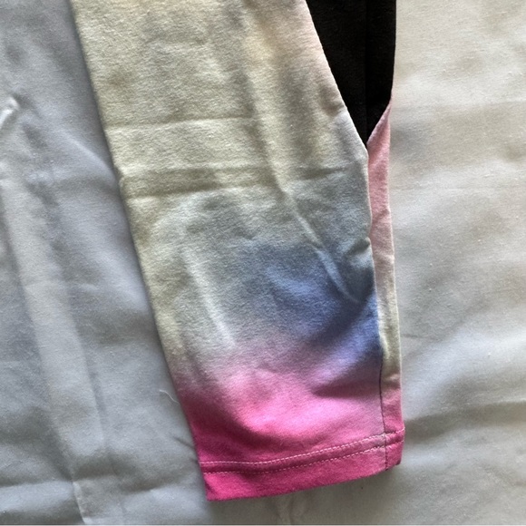 PUMA's Women Muted Martians Leggings Black/white/pink Sz Medium 62127901 - Picture 3 of 5